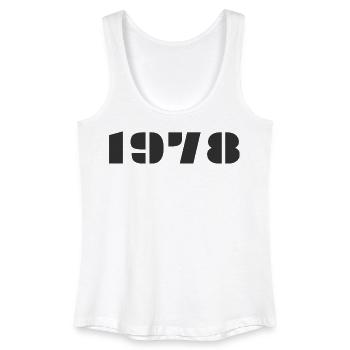 1978 - Frauen Bio Tank Top - Weiß - Vorne