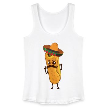 burrito - Women’s Organic Tank Top - white - Front