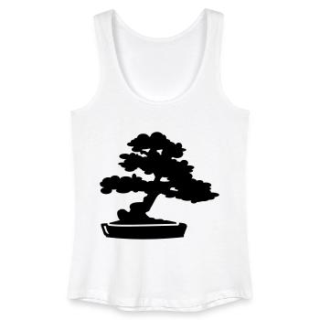Bonsai Tree - Women’s Organic Tank Top - white - Front