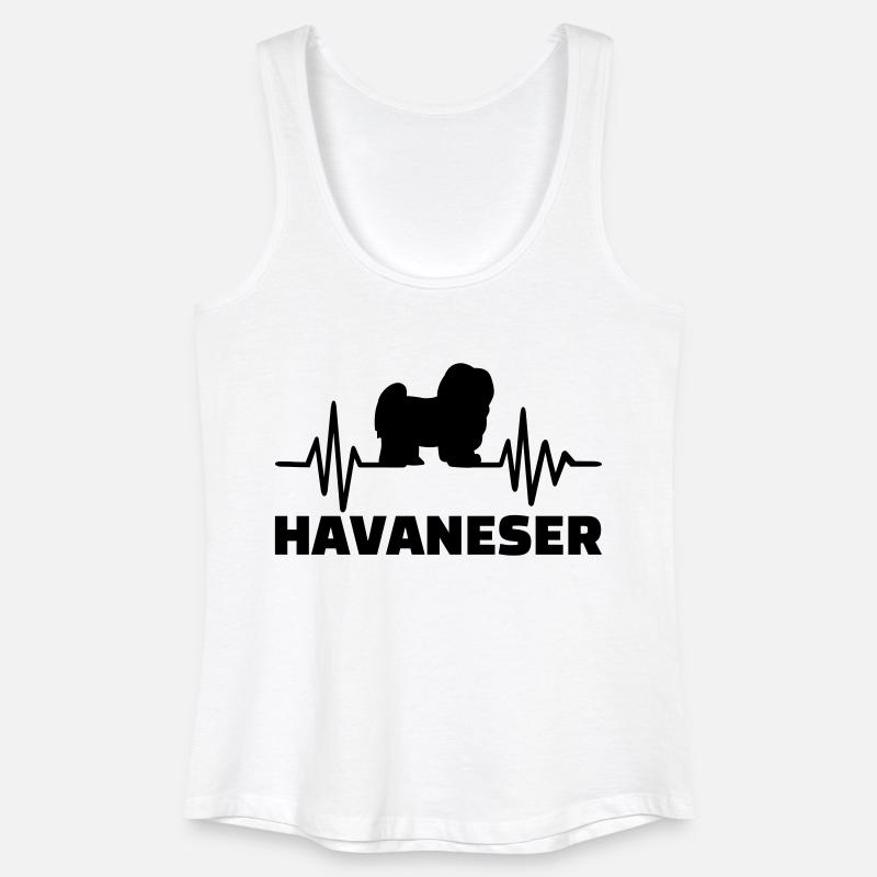 Havaneser - Frauen Bio Tank Top - Weiß