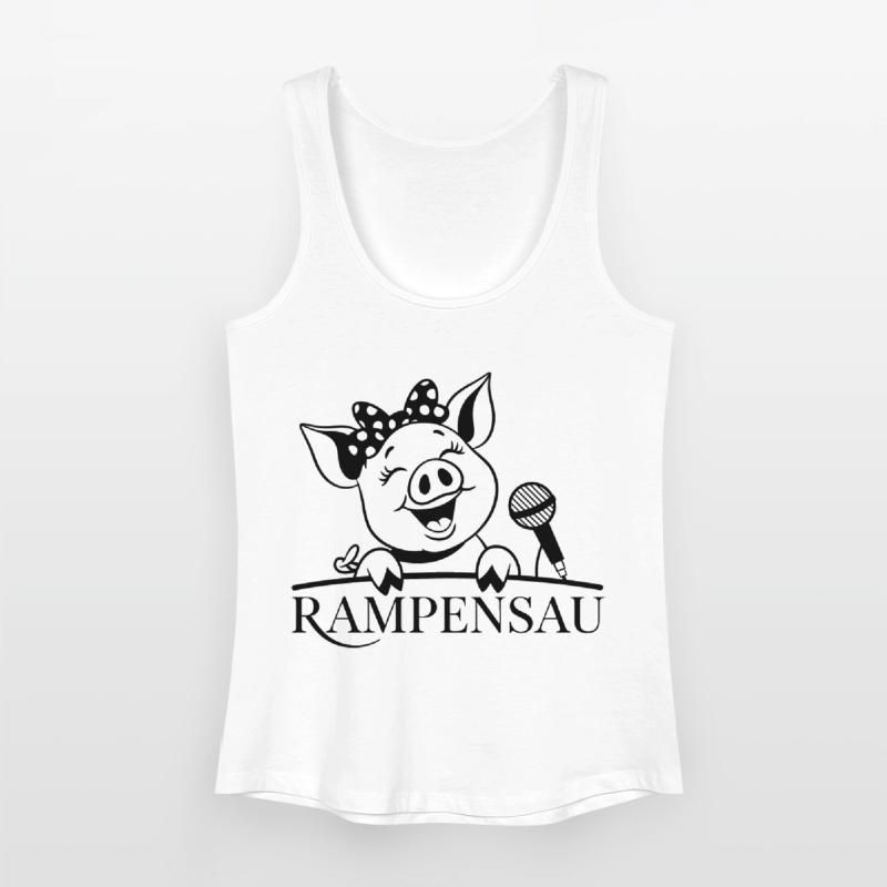 Rampe porc Débardeur bio Femme