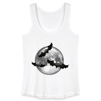 Smiley Bats - Frauen Bio Tank Top - Weiß - Vorne