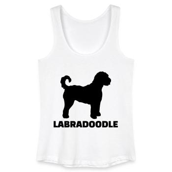 Labradoodle - Frauen Bio Tank Top - Weiß - Vorne