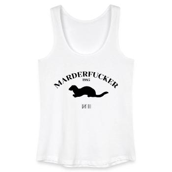 Marderfucker - Frauen Bio Tank Top - Weiß - Vorne