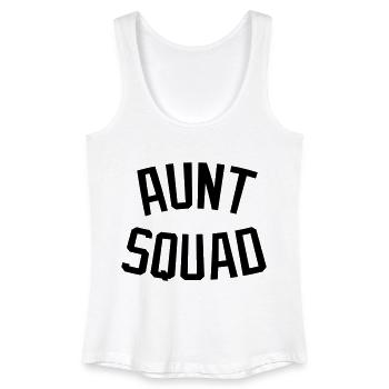 Tante Squad - Débardeur bio Femme - blanc - Devant