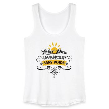 Boost your mindset! - Women’s Organic Tank Top - white - Front