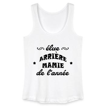 Grandma Oma Großmütter Mamy Mamie Grand-Mère - Women’s Organic Tank Top - white - Front
