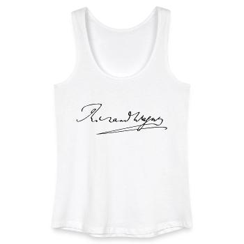 Richard Wagner - Frauen Bio Tank Top - Weiß - Vorne