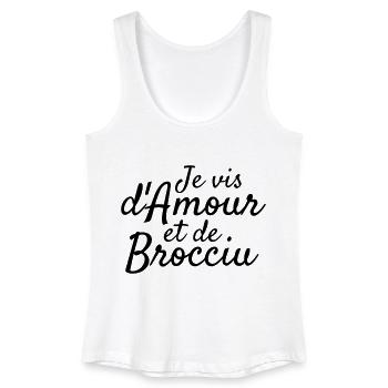 Corse / Corsica / Maure / Corso / Bastia - Frauen Bio Tank Top - Weiß - Vorne