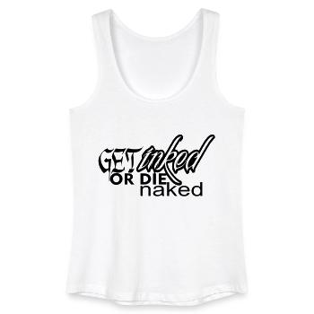 tattoo - Frauen Bio Tank Top - Weiß - Vorne