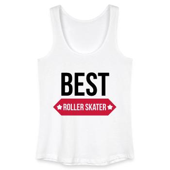 Roller Skating / Skater / Sport / Rollschuhlaufen - Women’s Organic Tank Top - white - Front