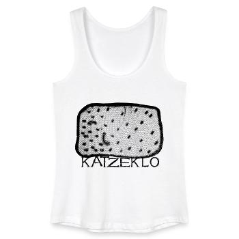 Katzeklo inspired by Helge Schneider - Women’s Organic Tank Top - white - Front