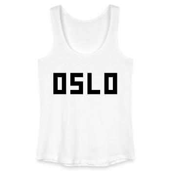 Oslo - Débardeur bio Femme - blanc - Devant