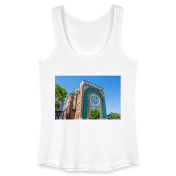 Kirche St. Michael und St. Anthony Montréal - Frauen Bio Tank Top - Weiß - Vorne