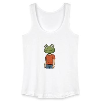 Pepe: Life stinks - Women’s Organic Tank Top - white - Front