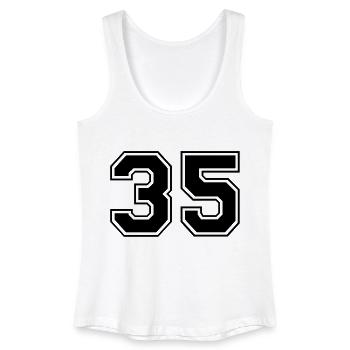 35 - Women’s Organic Tank Top - white - Front
