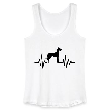 Great Dane - Women’s Organic Tank Top - white - Front