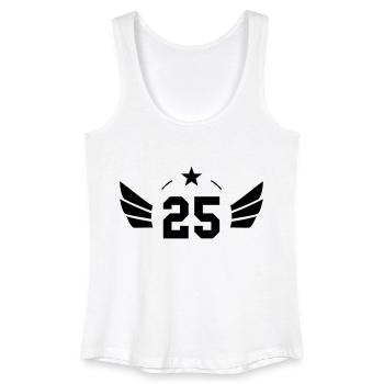 25 Years - Frauen Bio Tank Top - Weiß - Vorne