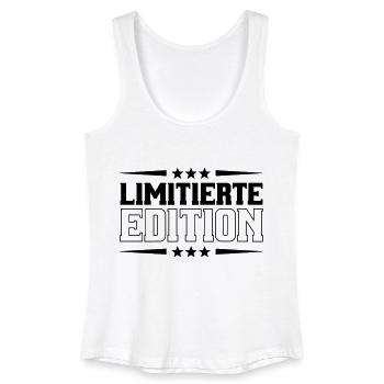 limited edition - Frauen Bio Tank Top - Weiß - Vorne