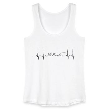 St. Pauli - Frauen Bio Tank Top - Weiß - Vorne
