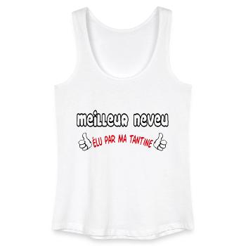 Best Nephew - Women’s Organic Tank Top - white - Front