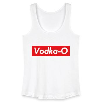 Vodka O - Frauen Bio Tank Top - Weiß - Vorne