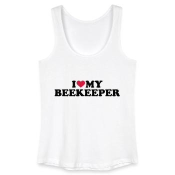 Imker - Frauen Bio Tank Top - Weiß - Vorne