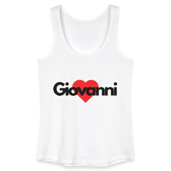 Giovanni - Frauen Bio Tank Top - Weiß - Vorne