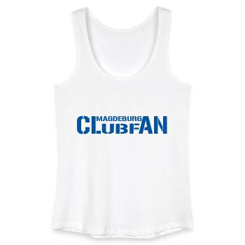Club Fan - Débardeur bio Femme - blanc - Devant