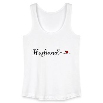 Ehemann - Frauen Bio Tank Top - Weiß - Vorne