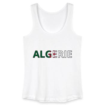Algerian Flag - Women’s Organic Tank Top - white - Front