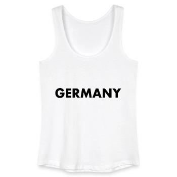 Germany - Women’s Organic Tank Top - white - Front