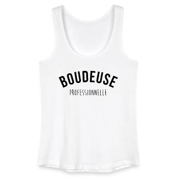 Boudeuse Professionnelle - Débardeur bio Femme - blanc - Devant