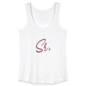 Sr. Verlobungsgeschenk Bräutigam wird Hochzeitsfeier - Frauen Bio Tank Top - Weiß - Vorne