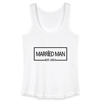 2023 Passende Hochzeitsflitterwochen - Frauen Bio Tank Top - Weiß - Vorne