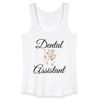 Dental Assistant - Women’s Organic Tank Top - white - Front