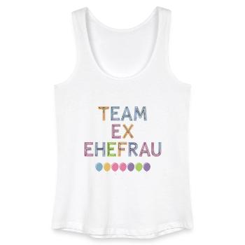 Team Ex Ehefrau für Geschiedene und Getrennte - Frauen Bio Tank Top - Weiß - Vorne