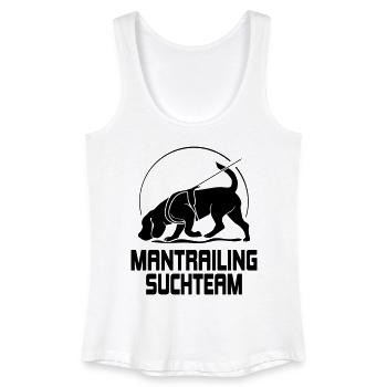 Mantrailing Recherche Team Chien Sport Chiens Wilsigns - Débardeur bio Femme - blanc - Devant