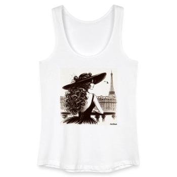 Elegance 2 - Women’s Organic Tank Top - white - Front