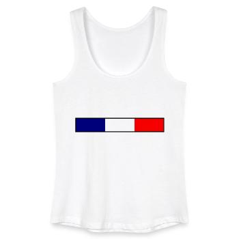 France - Women’s Organic Tank Top - white - Front