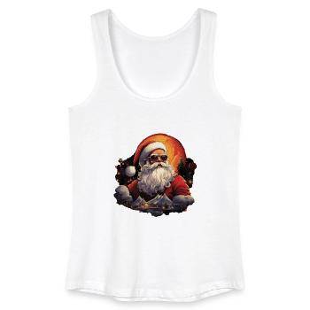 Santa Claus - Women’s Organic Tank Top - white - Front