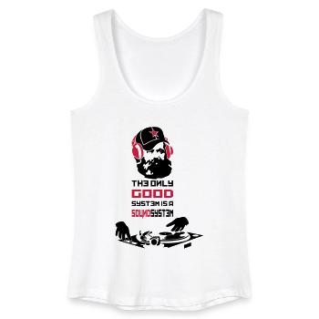 marx - Frauen Bio Tank Top - Weiß - Vorne