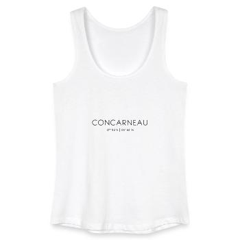 Concarneau Brittany/France, Finistère, Quimper - Women’s Organic Tank Top - white - Front