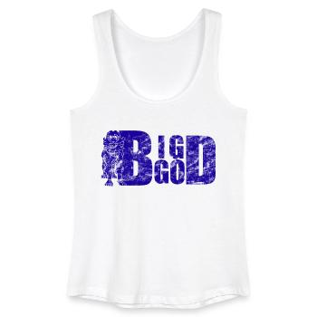Big God Blue Paper - Débardeur bio Femme - blanc - Devant