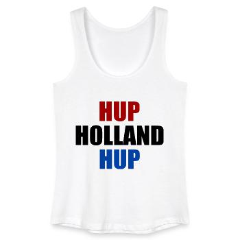 Hup holland hup - Frauen Bio Tank Top - Weiß - Vorne