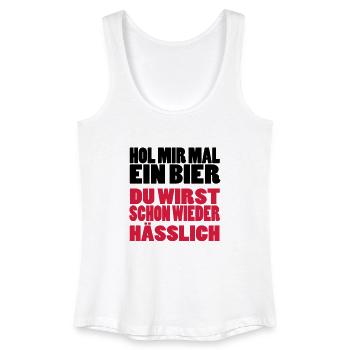 bier - Women’s Organic Tank Top - white - Front
