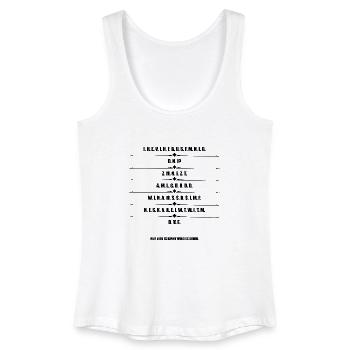 Der Code der Macht Teil 1 - Geheimcode 66 - Frauen Bio Tank Top - Weiß - Vorne
