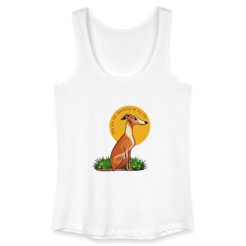 Du bist der Sonnenschein meines Lebens - Frauen Bio Tank Top - Weiß - Vorne