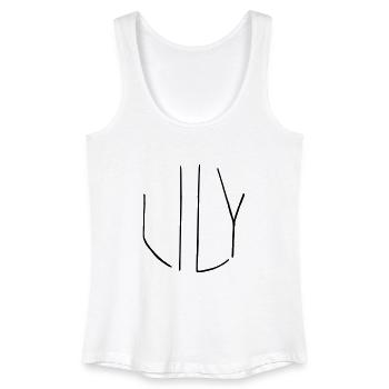 Lily - Frauen Bio Tank Top - Weiß - Vorne