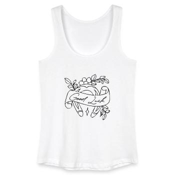 good luck - Women’s Organic Tank Top - white - Front